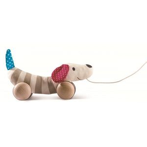 Jucarie - Pull Along Dog | Hape imagine