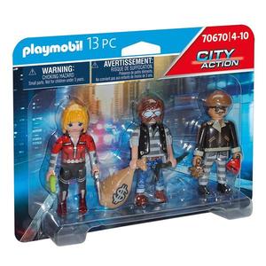 Set figurine - 3 Hoti | Playmobil imagine