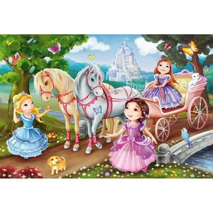 Puzzle 3x24 piese - Fairytale Princesses | Schmidt imagine