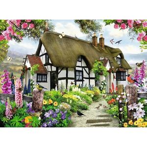 Puzzle 500 piese - Fairy Cottage | Ravensburger imagine