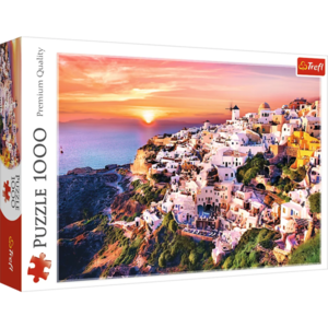 Puzzle 1000. Santorini imagine