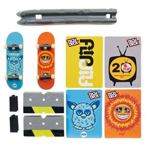 Jucarie interactiva Tech Deck - Fingerboard Lucas cu obstacol | Spin Master imagine