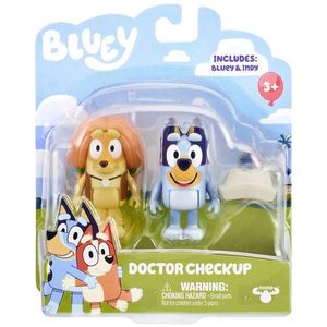 Set 2 figurine - Bluey - Doctor Checkup | Moose Toys imagine