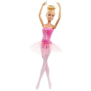 Papusa - Barbie balerina costum roz - Blonda | Mattel imagine