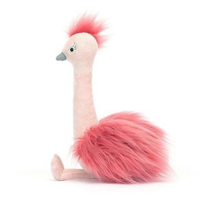 Jucarie de plus - Fou Fou Ostrich | Jellycat imagine