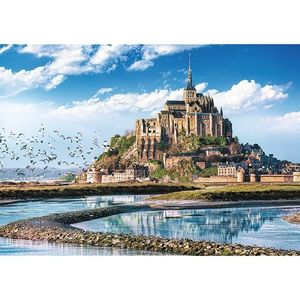 Puzzle - Mont Saint Michel 1000 de piese | Trefl imagine