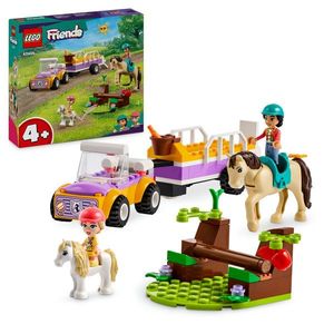 LEGO Friends - Remorca cu ponei si cal (42634) | LEGO imagine