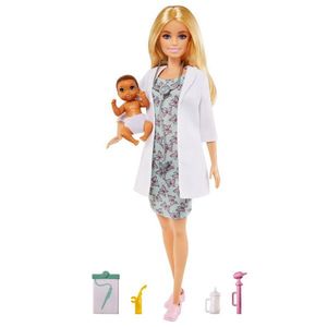 Papusa - Barbie - Doctor pediatru | Mattel imagine