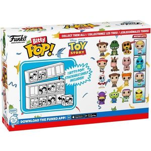 Set 4 figurine - Pop! Bitty - Disney Toy Story: Emperpr Zurg, Alien, Buzz Lightyear and a Surprise Mystery Mini Figure | Funko imagine