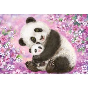 Puzzle 3 x 24 piese - Panda, Lama, Sloth | Schmidt imagine