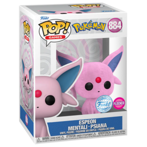 Figurina - Pokemon - Espeon Flocked | Funko imagine