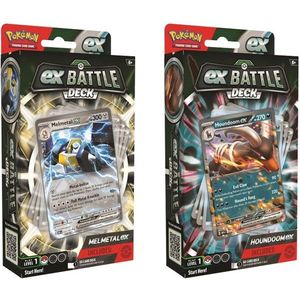 Pokemon TCG - Houndoom ex / Melmetal ex Battle Deck - Doua modele | The Pokemon Company imagine