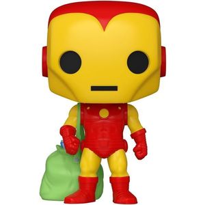 Figurina - Pop! Marvel Holiday: Iron Man | Funko imagine