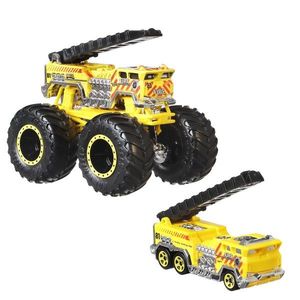 Set 2 Masini - Hot Wheels Monster Truck si 5 Alarm | Mattel imagine