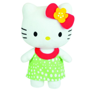 Jucarie de plus - Hello Kitty - Rochita verde | Jemini imagine