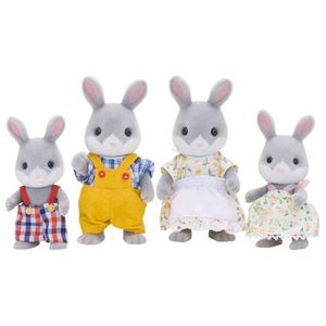 Set 4 figurine - Sylvanian Families - Familia iepurasilor Cottontail | Epoch imagine