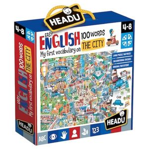 Puzzle - Orasul, 108 piese | Headu imagine