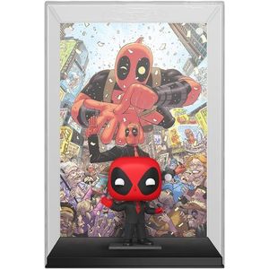 Figurina - Pop! Comic Cover Marvel: Deadpool (In Black) | Funko imagine