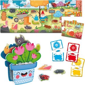 Puzzle educativ - Baby Logic 3D - In gradina | Lisciani imagine