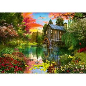 Puzzle 1000 piese - The Watermill | Schmidt imagine