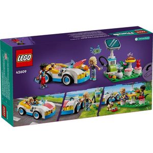 LEGO Friends - Masina electrica si statie de incarcat (42609) | LEGO imagine