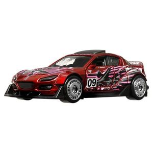 Masinuta - Hot Wheels Pull-Back Speeders - 2004 Mazda RX8 Custom - HW Drift | Mattel imagine