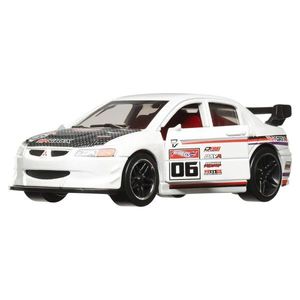 Masinuta - Hot Wheels Pull-Back Speeders - Lancer Evolution IX - HW Speed Graphics | Mattel imagine