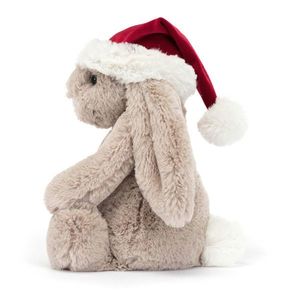 Jucarie de plus - Bashful Christmas Bunny | Jellycat imagine