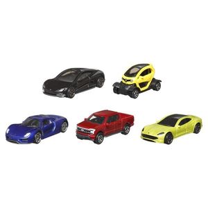 Set 5 masini - Matchbox - MBX Electric Drivers | Mattel imagine