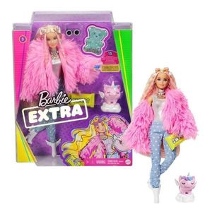 Papusa Barbie Extra cu jacheta imagine