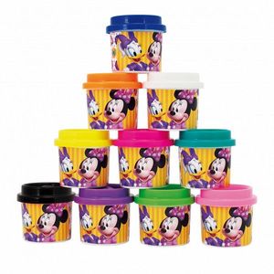 Set 10 Borcanase Cu Plastilina Minnie | ArtGreco Plastilina imagine