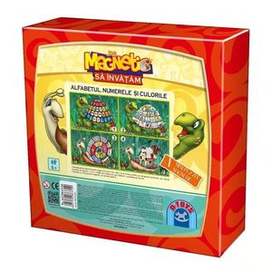 Puzzle educativ - Sa invatam alfabetul, numerele si culorile | D-Toys imagine