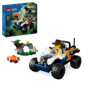 LEGO City - Exploratorul junglei pe ATV in cautarea unui panda rosu (60424) | LEGO imagine