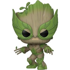 Figurina - Pop! We Are Groot: Groot (as Wolverine) | Funko imagine