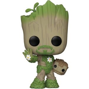 Figurina - Pop! We Are Groot: Groot (as Iron Man) | Funko imagine