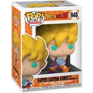 Figurina - Dragon Ball Z - Super Saiyan Goku with Kamehameha | Funko imagine