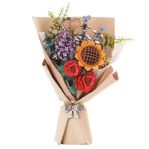 Puzzle 3D 581 piese - Buchet de flori | Rowood imagine