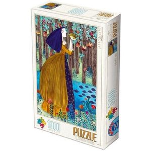 Puzzle 1000 piese - The Frog Princess | D-Toys imagine