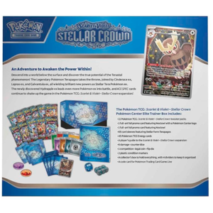 Pokemon TCG - Scarlet & Violet: Stellar Crown Elite Trainer Box | The Pokemon Company imagine