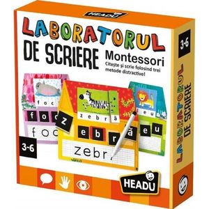 Joc - Laboratorul de scriere Montessori | Headu imagine