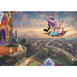 Puzzle 1000 piese - Thomas Kinkade - Disney - Aladdin | Schmidt imagine