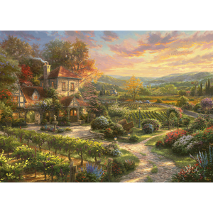 Puzzle 2000 de piese - Thomas Kinkade - In the Vineyards | Schmidt imagine