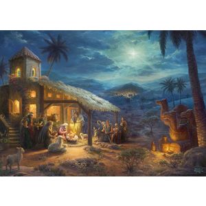 Puzzle 1000 de piese - Thomas Kinkade - The Nativity | Schmidt imagine