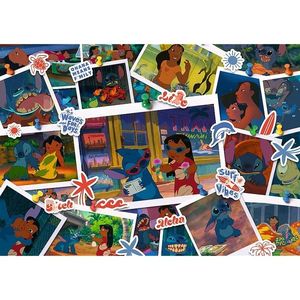 Puzzle 1000 piese - Disney Lilo si Stitch - Dulci Amintiri | Trefl imagine