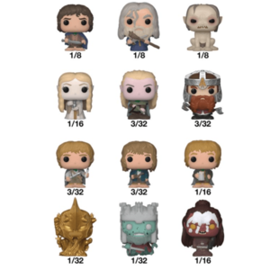 Set 32 Figurine - Pop! Bitty - The Lord of the Rings | Funko imagine