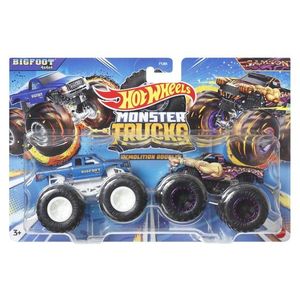 Set 2 masini - Hot Wheels - Bigfoot si Samson | Mattel imagine