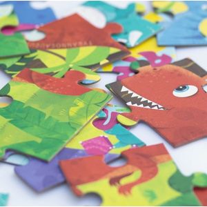 Joc puzzle - Lumea dinozaurilor, 20 piese imagine