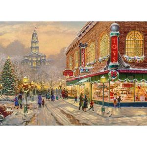 Puzzle 1000 de piese - Thomas Kinkade Studio: Un vis de Craciun | Schmidt imagine