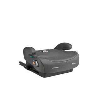 Inaltator auto cu isofix si spatar detasabil 125-150 cm i-Boost i-Size Dark Grey imagine