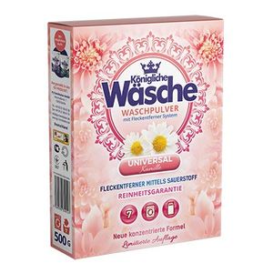 Detergent haine pudra Koniglische Wasche Color Musetel 500g imagine